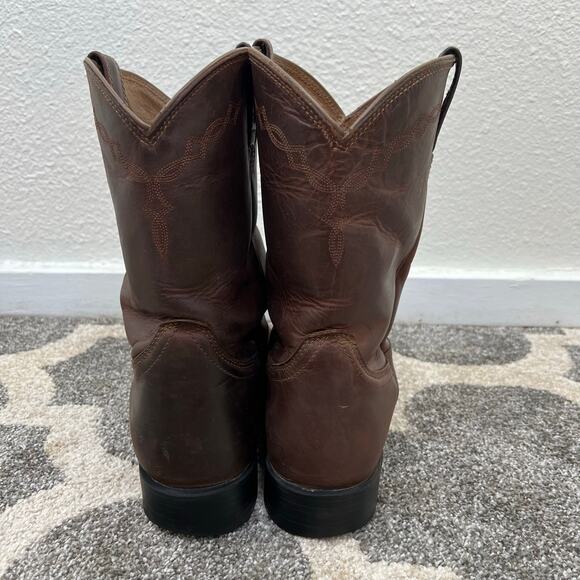 Ariat Heritage Roper Western Boots 12 EE Men Distressed Brown 10002284 Wide main image 9